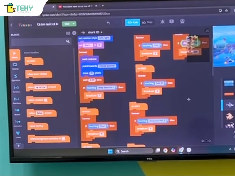 noi-dung-lap-trinh-cua-tro-choi-ca-lon-nuot-ca-be