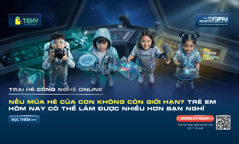 trại hè công nghệ online