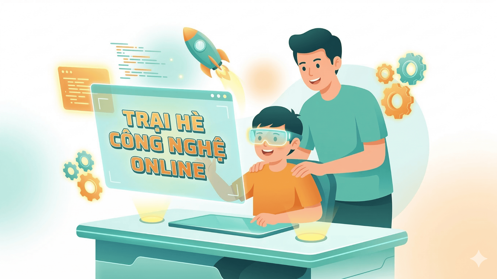 Trại hè công nghệ online cho trẻ