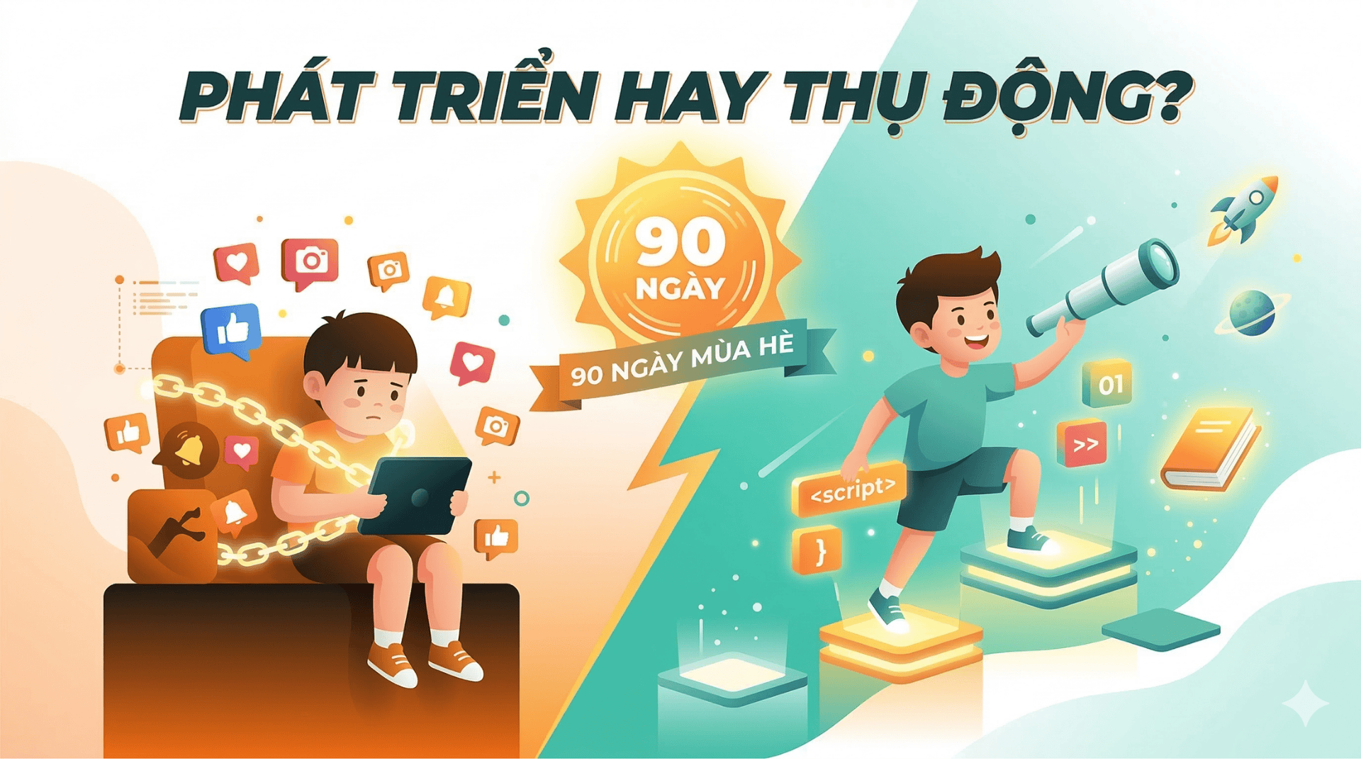 trại hè công nghệ online cho trẻ