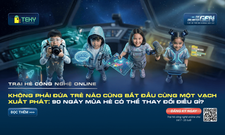 trại hè công nghệ ngay tại nhà