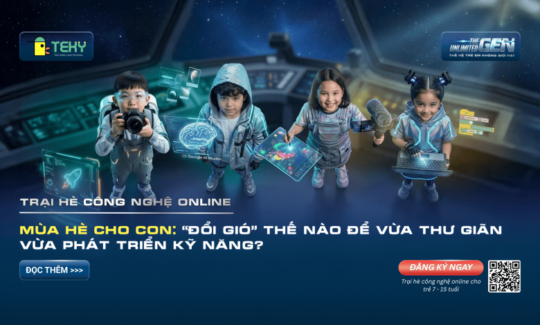 trại hè công nghệ online