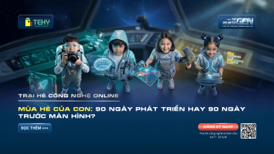trại hè công nghệ online cho trẻ