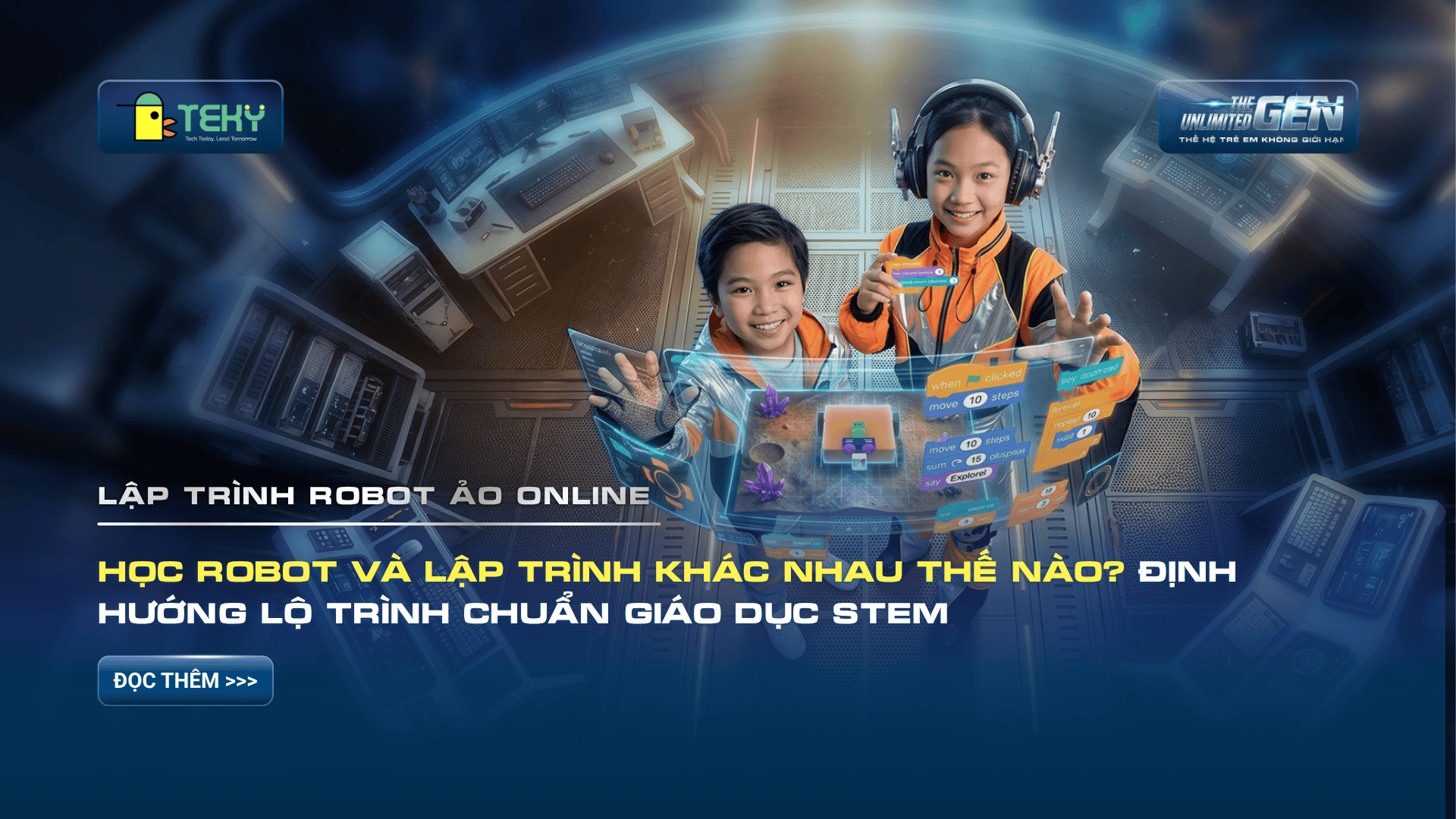 học robotics cho trẻ em