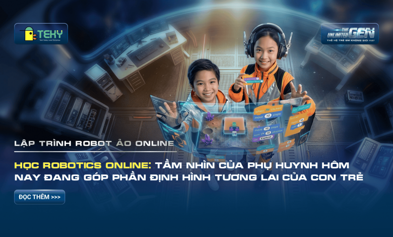học robotics cho trẻ em