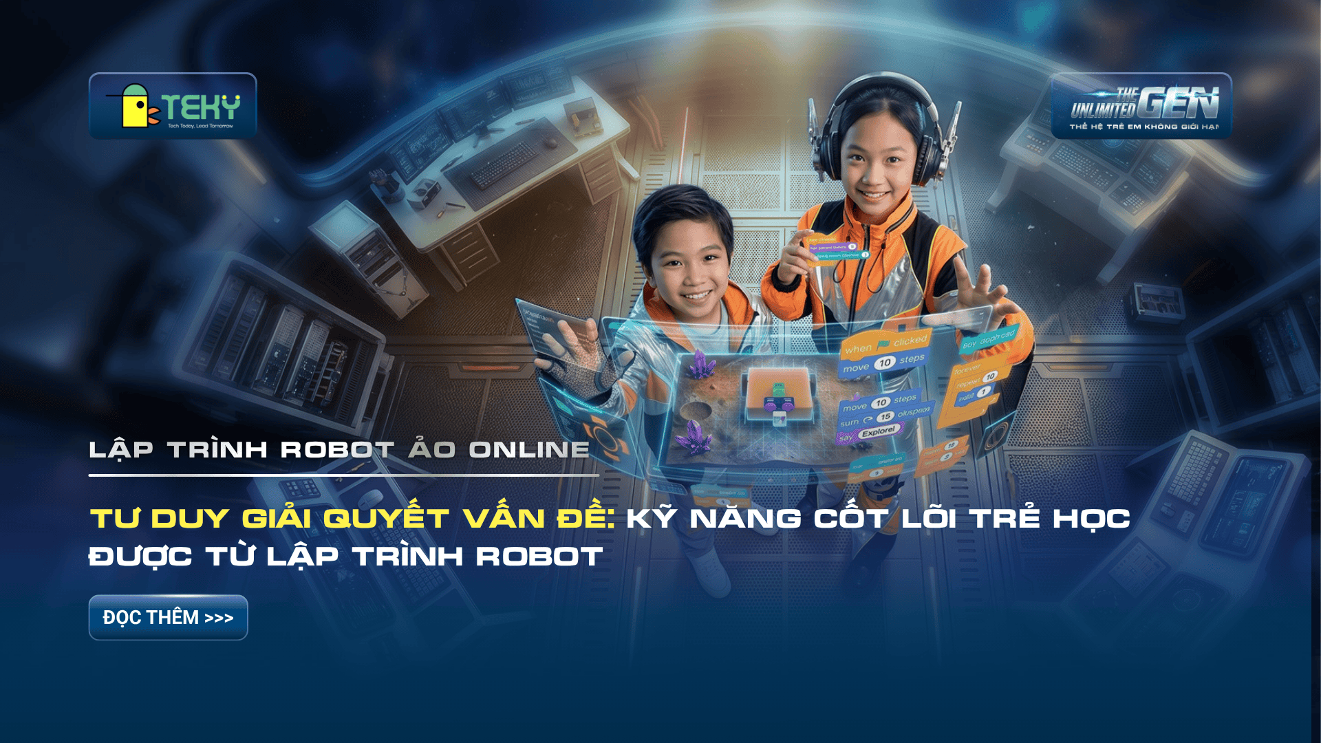 học robotics cho trẻ em