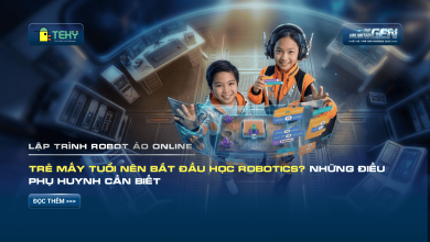 học robotics cho trẻ em