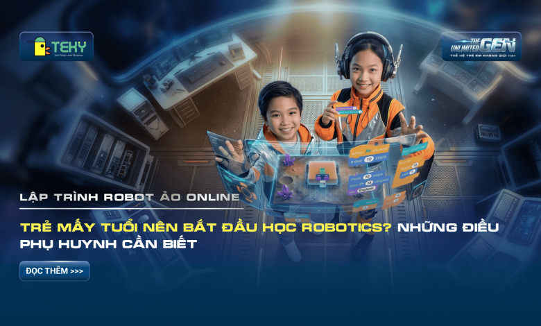 học robotics cho trẻ em
