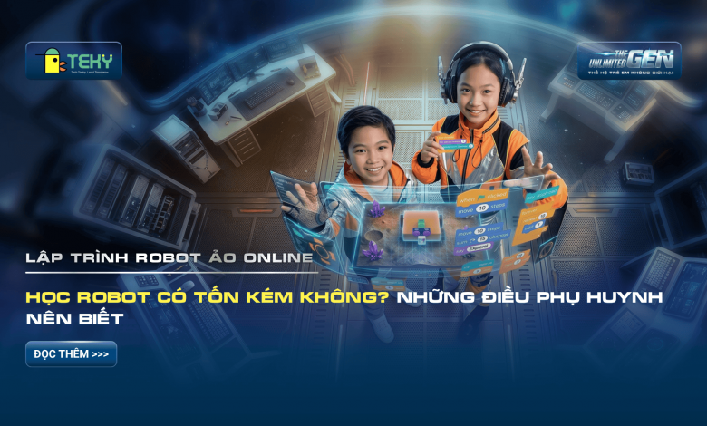 học robotics cho trẻ em