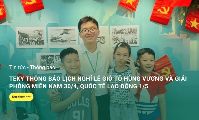 thông báo nghỉ lễ