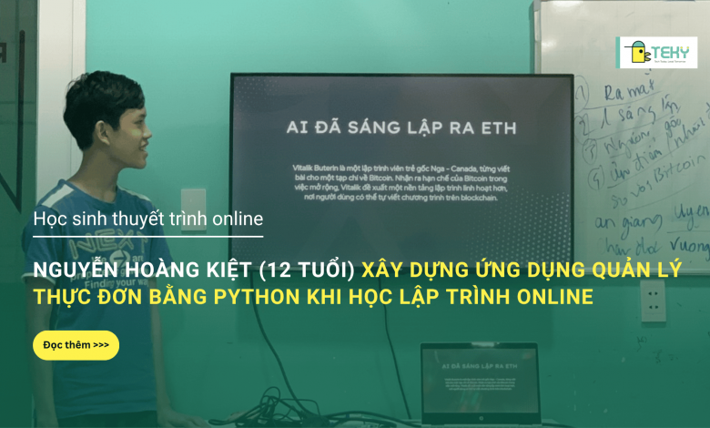 học lập trình onlien cho trẻ