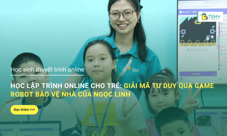 học lập trình online cho trẻ