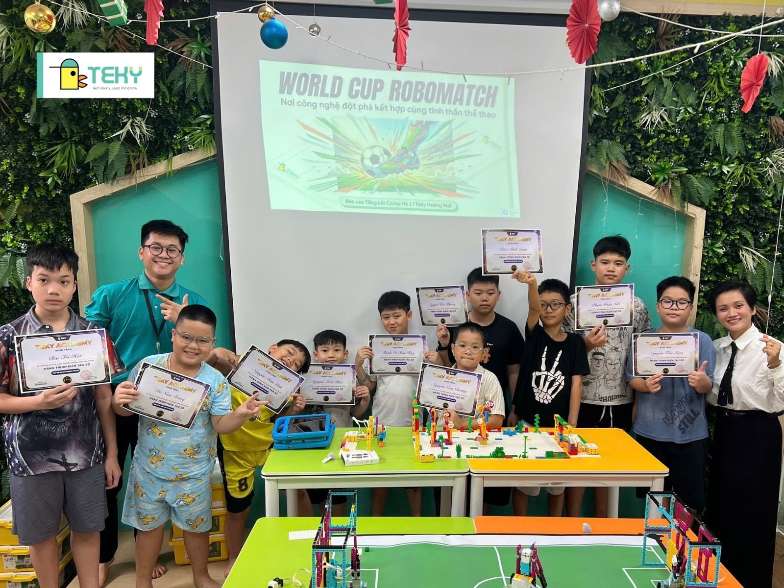 Học sinh tham gia Vòng chung kết cơ sở tại TEKY Bình Dương