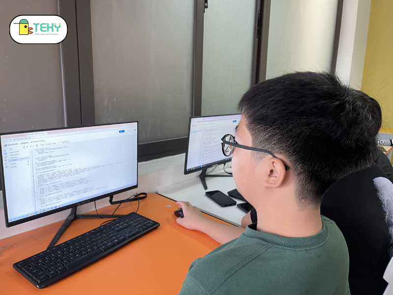 Trẻ đang sử dụng sử dụng AI 