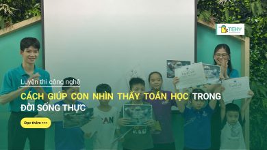 Trang bìa cách giúp con nhìn thấy Toán học trong đời sống thực