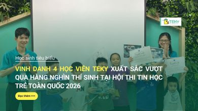 Vinh danh học viên đạt giải