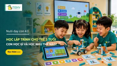 Trẻ 5 tuổi học lập trình