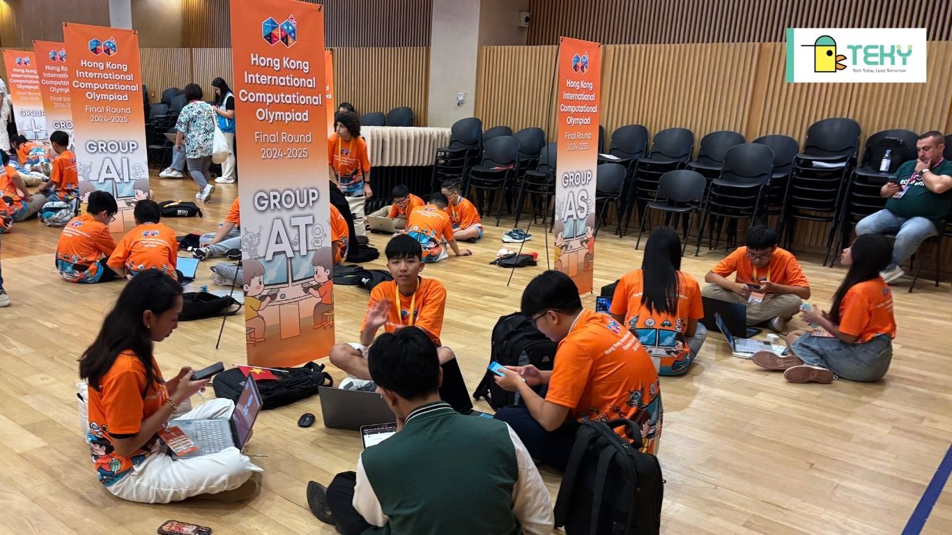 Học viên TEKY tham gia thi HKICO 2025