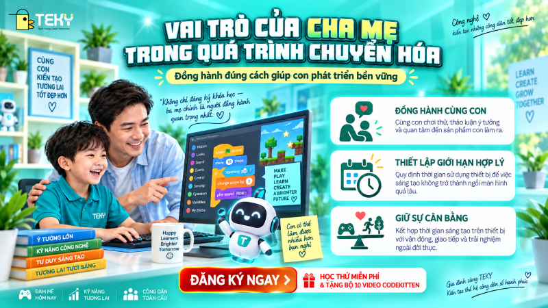 Vai Trò Của Cha Mẹ Trong Quá Trình Chuyển Hóa