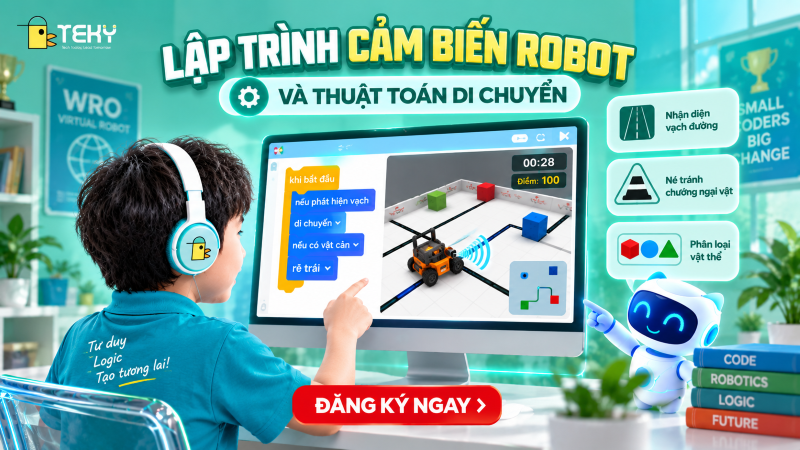 Lập Trình Cảm Biến Robot Và Thuật Toán Di Chuyển
