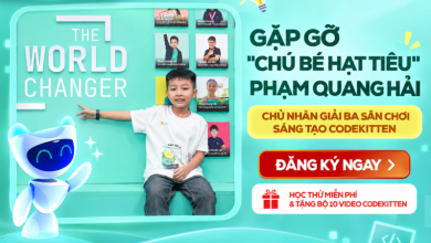 Quang Hải – “Chú bé hạt tiêu” chinh phục giải Ba Sân chơi Sáng tạo CodeKitten