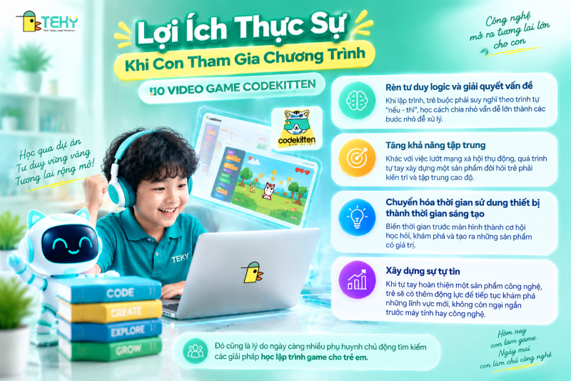 Lợi Ích Thực Sự Khi Con Tham Gia Chương Trình