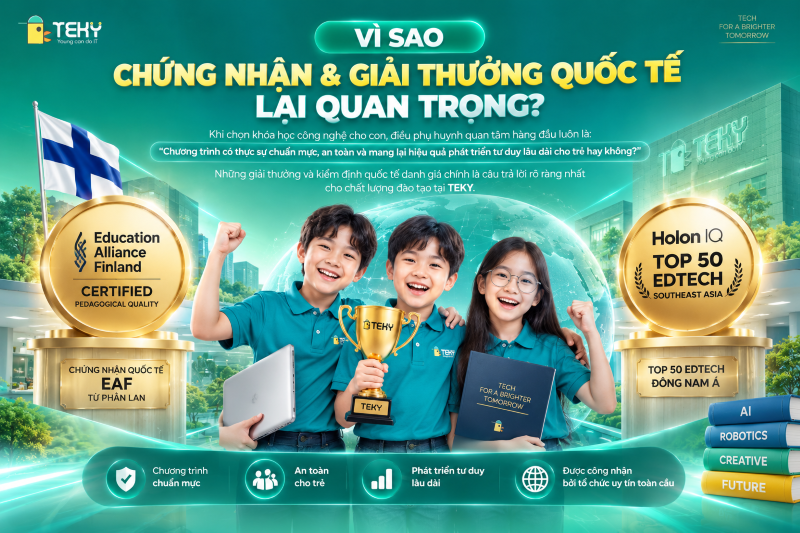 Vì Sao Chứng Nhận & Giải Thưởng Quốc Tế Lại Quan Trọng?