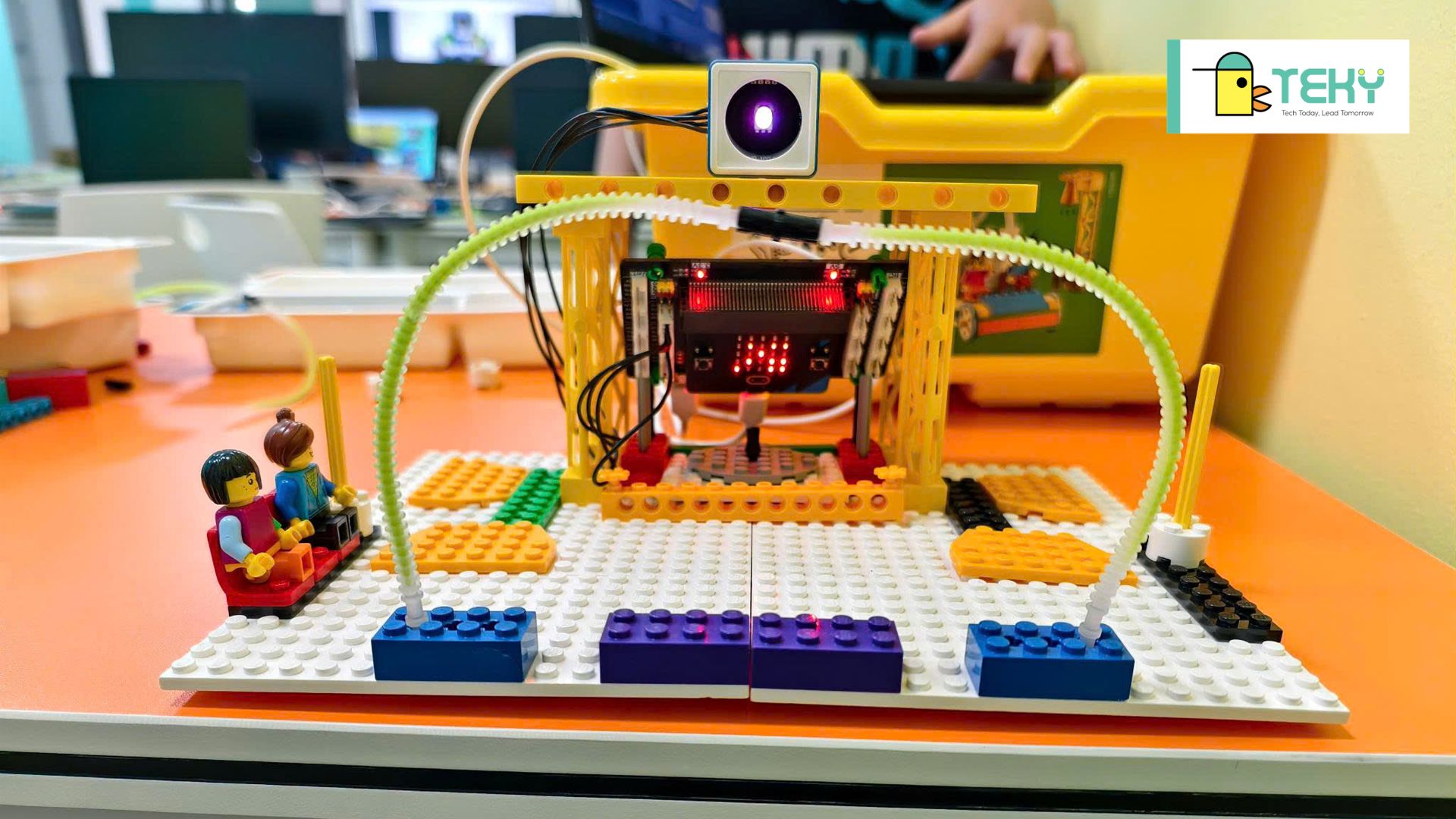 Sản phẩm robotics do học sinh TEKY lắp ráp