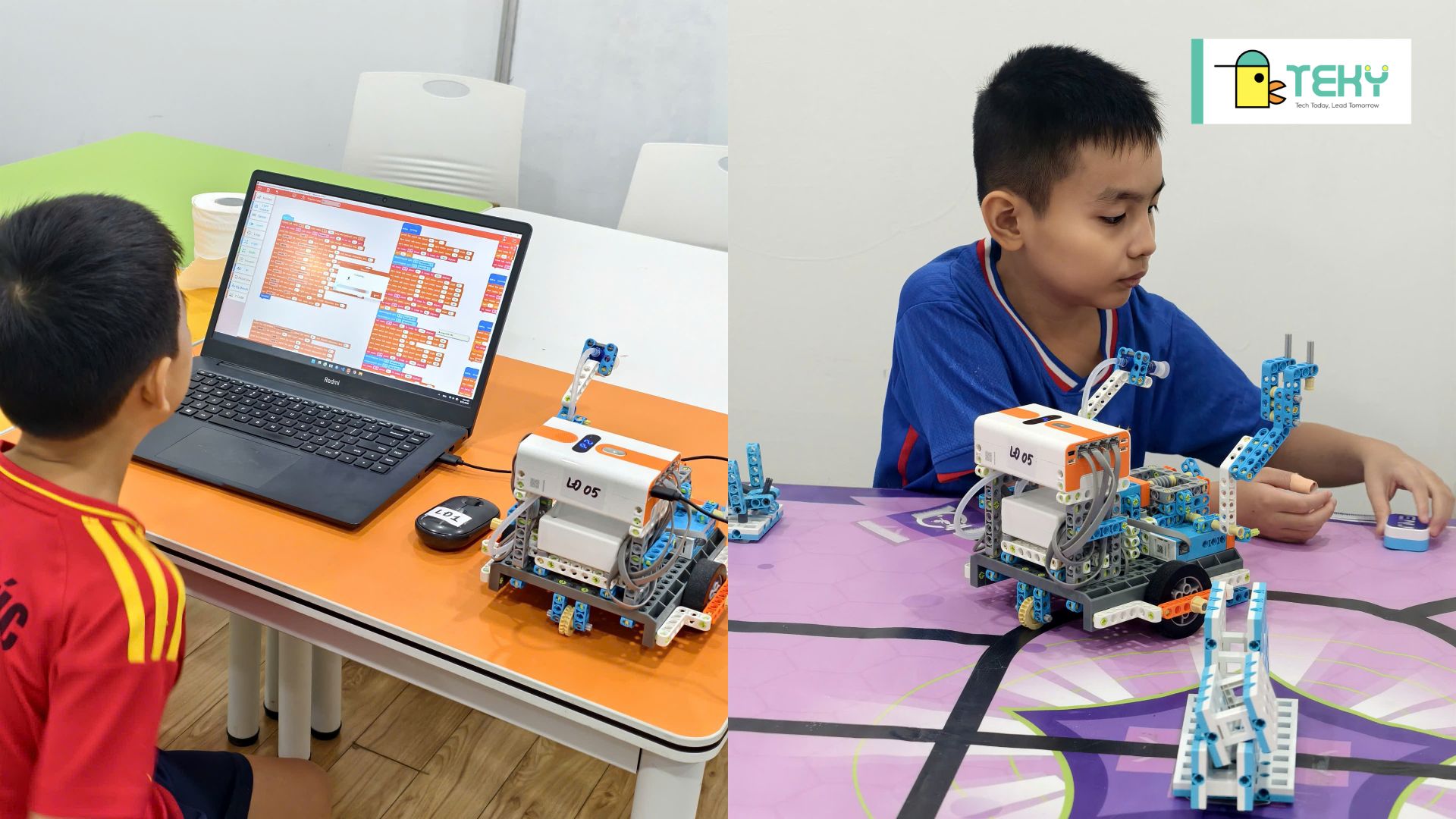 Học sinh TEKY ôn thi cuộc thi EnjoyAI