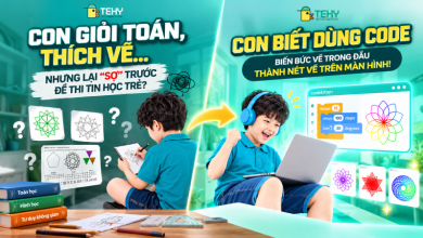 Con Giỏi Toán, Thích Vẽ Nhưng Lại "Đứng Hình" Khi Thi Tin Học Trẻ?