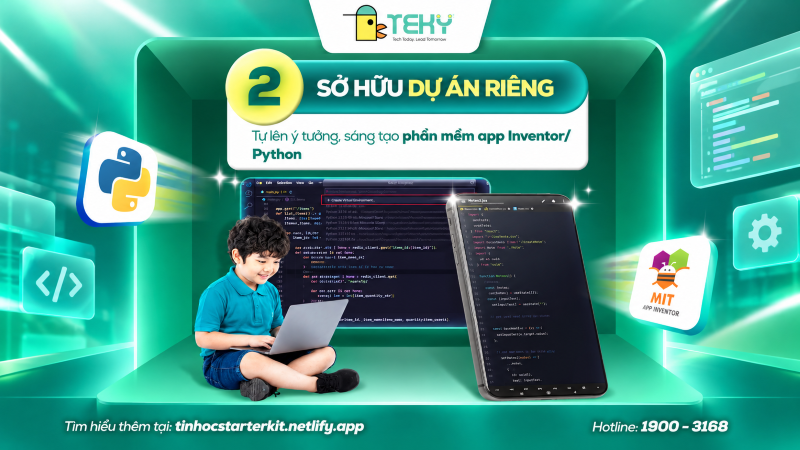 Bước 2: Có Dự Án Công Nghệ Riêng