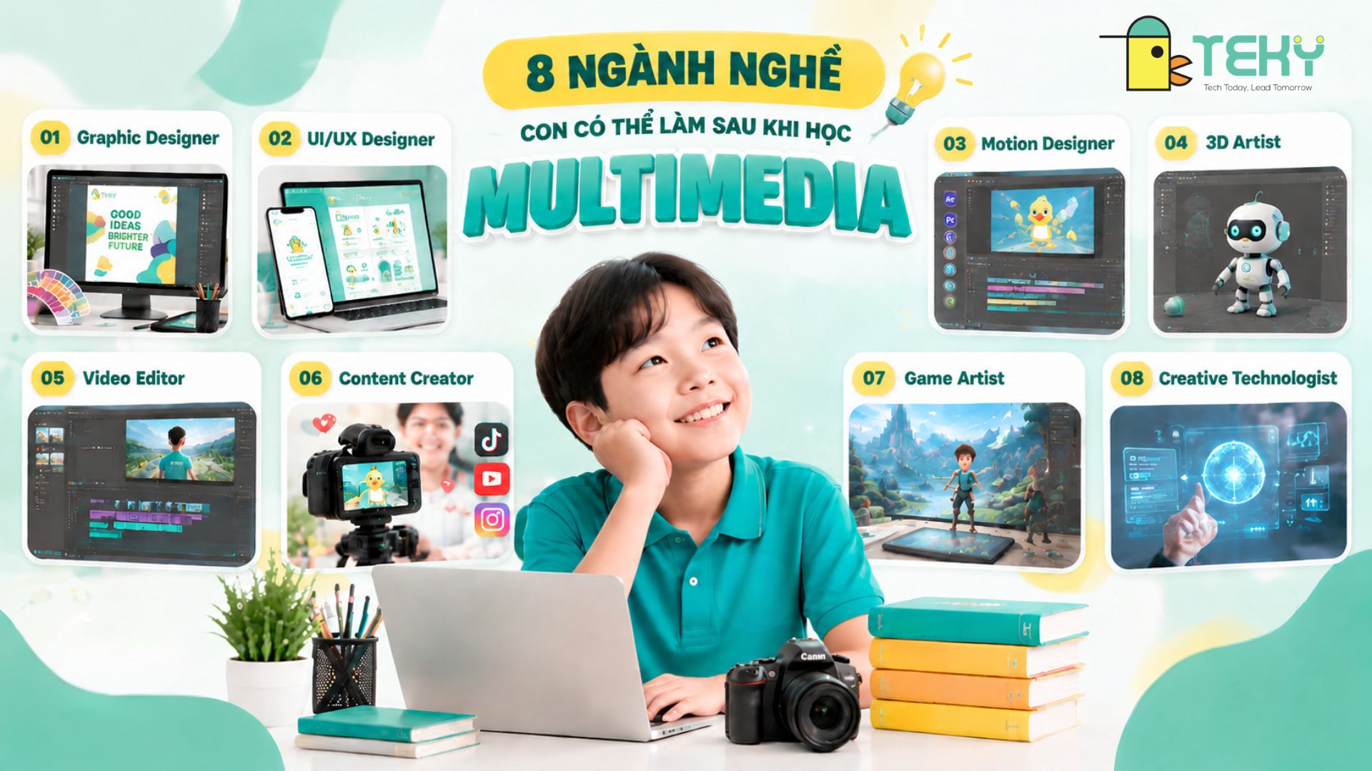8 ngành nghề có thể làm sau khi học multimedia