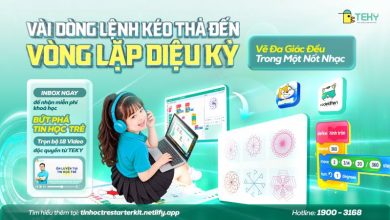 Từ Vài Dòng Lệnh Kéo Thả Đến Vòng Lặp Diệu Kỳ: Hành Trình Chinh Phục Tin Học Trẻ