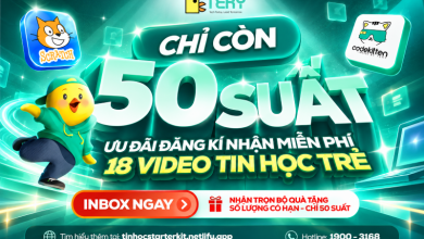 [Chỉ Còn 50 Suất] Bạn Đã Biết Thực Lực Thật Sự Của Con Để Chinh Phục Tin Học Trẻ?