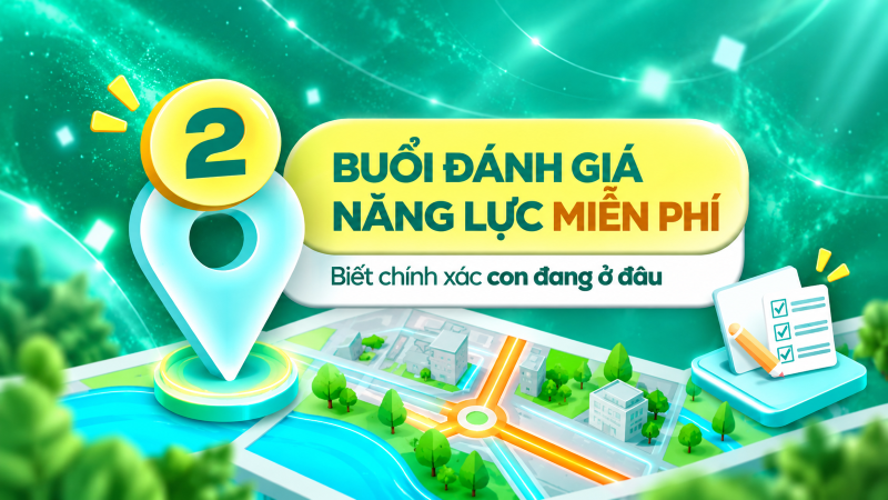 Bước 2: Buổi Đánh Giá Năng Lực Miễn Phí – Biết Chính Xác Con Đang Ở Đâu